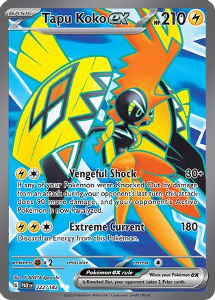 Tapu Koko ex 222/182  - Holofoil - Ultra Rare