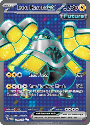 Iron Hands ex 223/182  - Holofoil - Ultra Rare