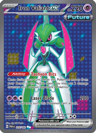 Iron Valiant ex 225/182  - Holofoil - Ultra Rare