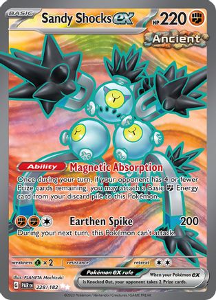 Sandy Shocks ex 228/182  - Holofoil - Ultra Rare