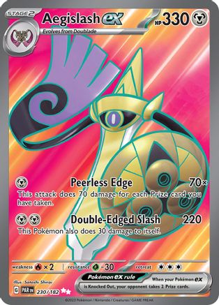 Aegislash ex 230/182  - Holofoil - Ultra Rare