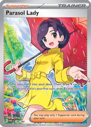 Parasol Lady 238/182  - Holofoil - Ultra Rare