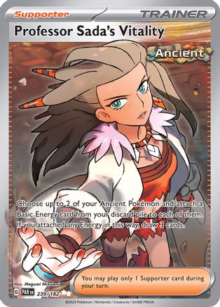 Professor Sada's Vitality 239/182  - Holofoil - Ultra Rare