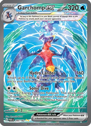 Garchomp ex 245/182  - Holofoil - Special Illustration Rare