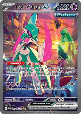 Iron Valiant ex 249/182  - Holofoil - Special Illustration Rare
