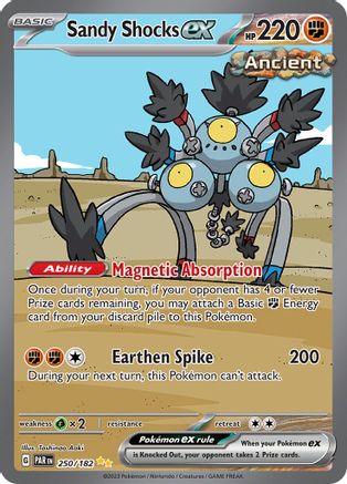 Sandy Shocks ex 250/182  - Holofoil - Special Illustration Rare