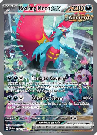 Roaring Moon ex 251/182  - Holofoil - Special Illustration Rare