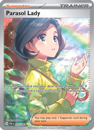Parasol Lady 255/182  - Holofoil - Special Illustration Rare