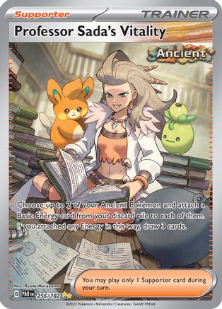 Professor Sada's Vitality 256/182  - Holofoil - Special Illustration Rare