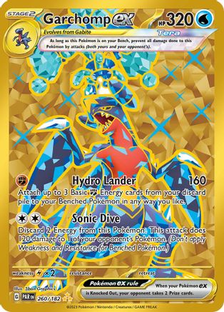 Garchomp ex 260/182  - Holofoil - Hyper Rare