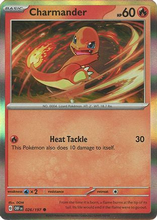 Charmander 026/197  - Holofoil - Promo