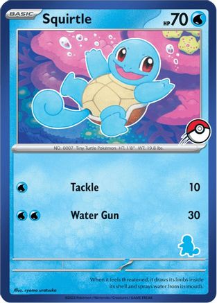 Squirtle (Blue Border)  - Unconfirmed