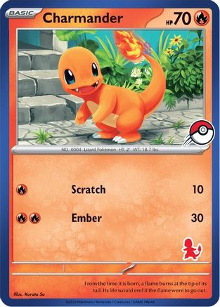 Charmander (Blue Border)  - Unconfirmed