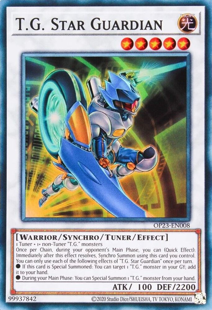 T.G. Star Guardian (OP23-EN008) - Super Rare