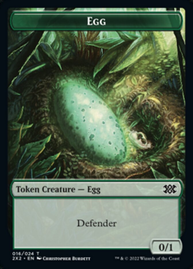 Oeuf // Jeton double face Eldrazi Scion [Jetons Double Masters 2022] 