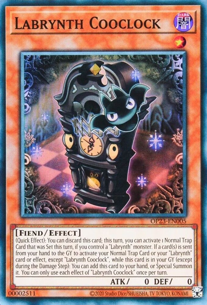 Labrynth Cooclock (OP23-EN005) - Super Rare