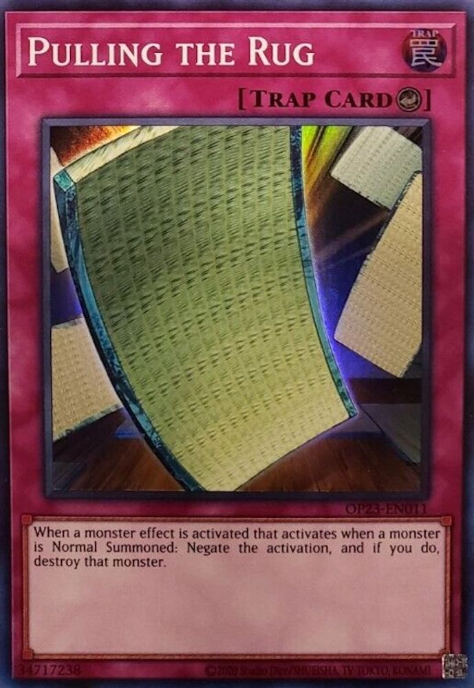 Pulling the Rug (OP23-EN011) - Super Rare
