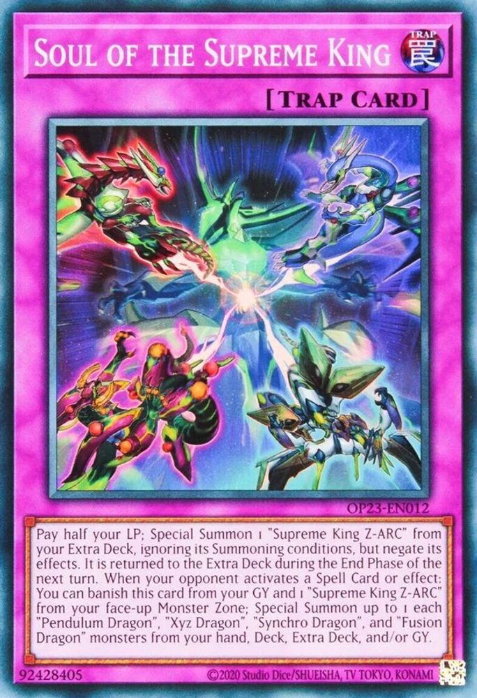 Soul of the Supreme King (OP23-EN012) - Super Rare