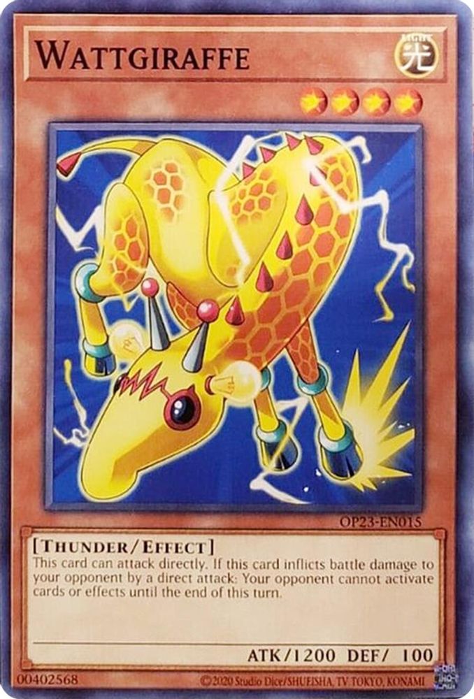 Wattgiraffe (OP23-EN015) - Common