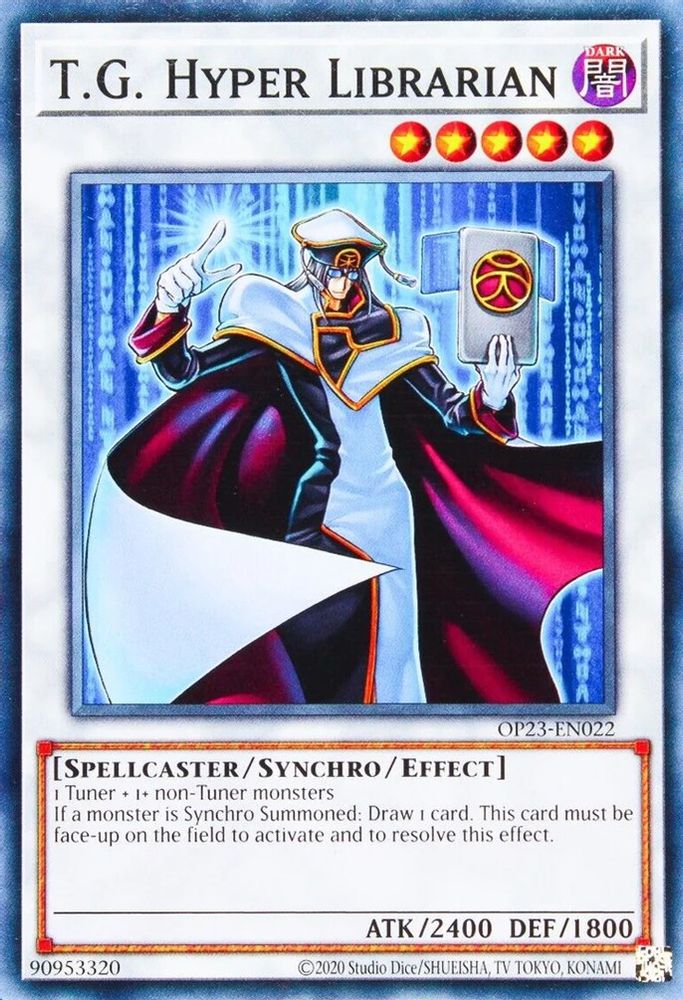 T.G. Hyper Librarian (OP23-EN022) - Common
