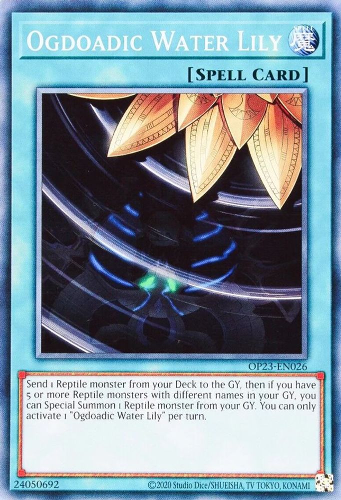 Ogdoadic Water Lily (OP23-EN026) - Common