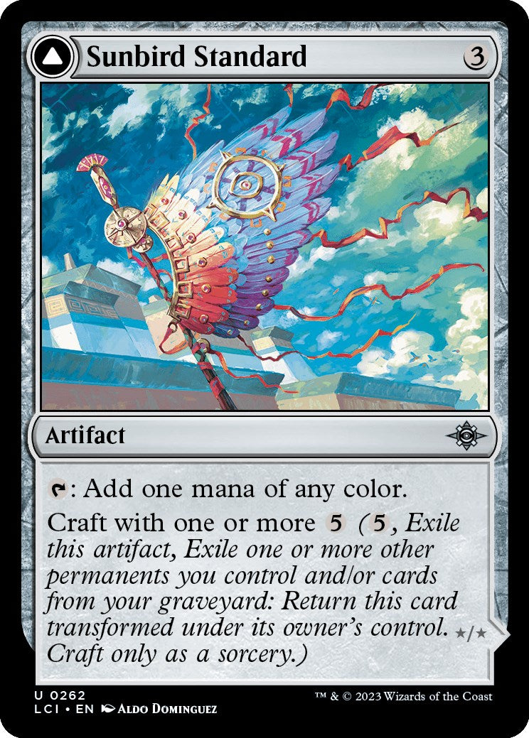 Sunbird Standard // Effigie de Sunbird [Les cavernes perdues d'Ixalan] 