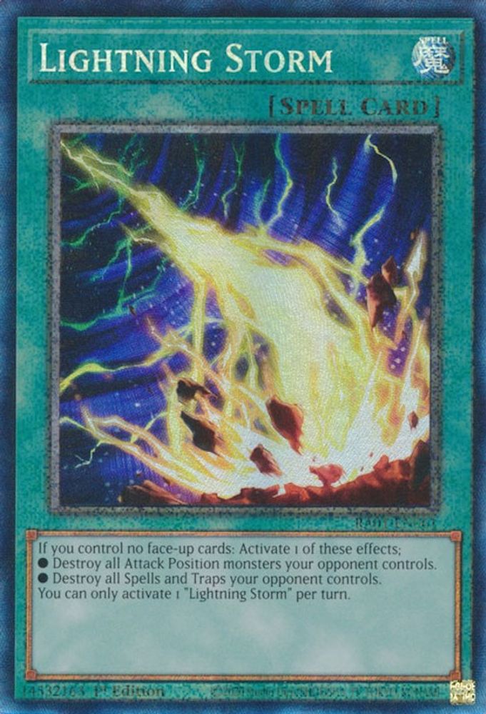 Lightning Storm (PCR) (RA01-EN061) - Prismatic Collector's Rare