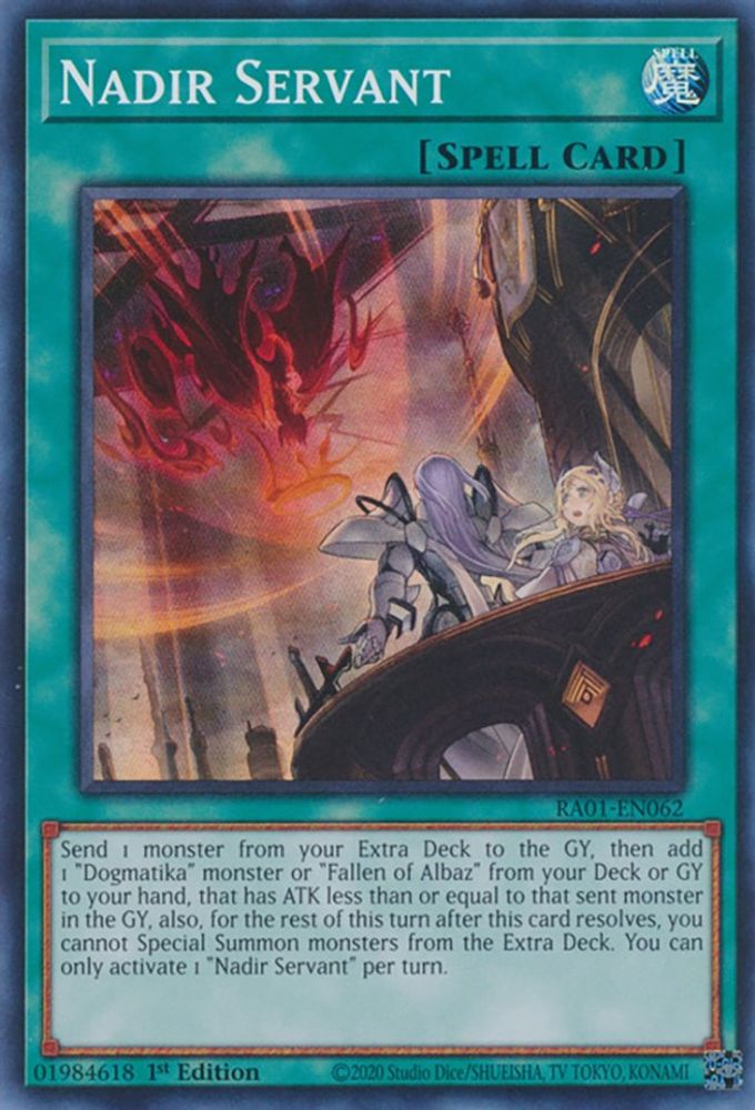 Nadir Servant (RA01-EN062) - Super Rare