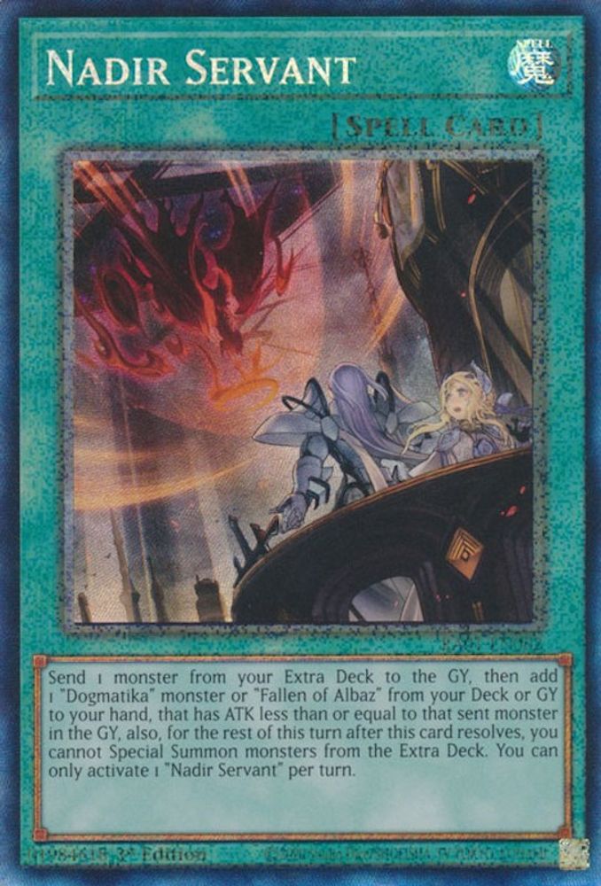 Nadir Servant (PCR) (RA01-EN062) - Prismatic Collector's Rare
