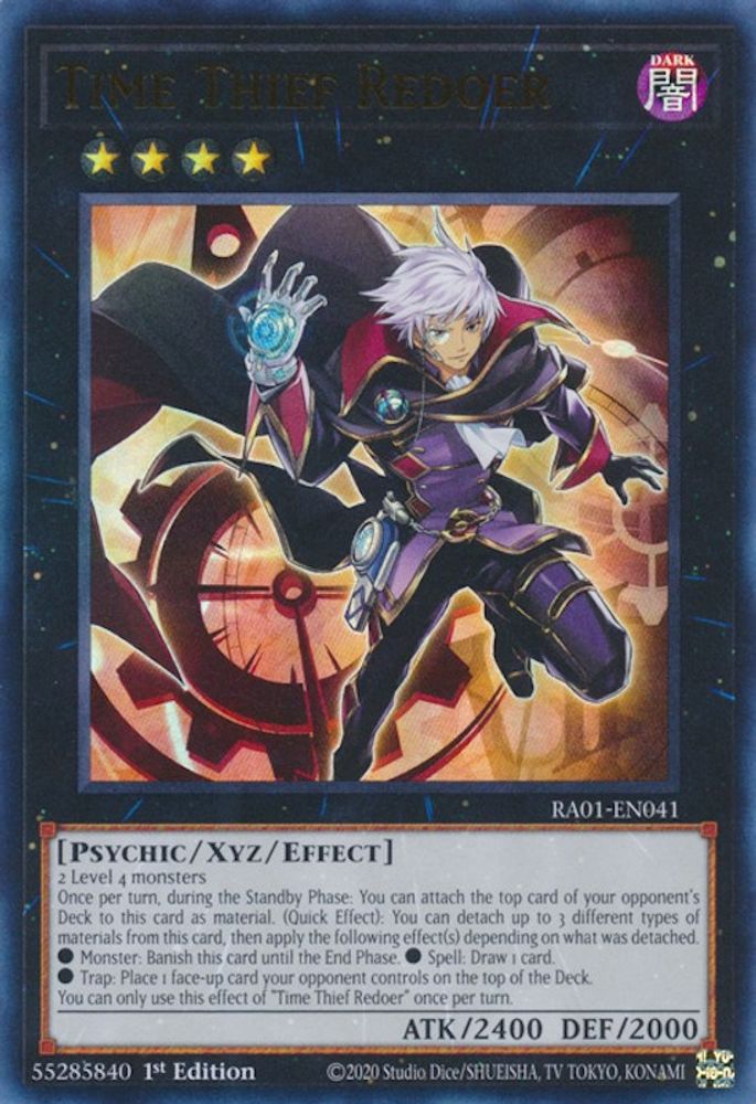 Time Thief Redoer (UR) (RA01-EN041) - Ultra Rare