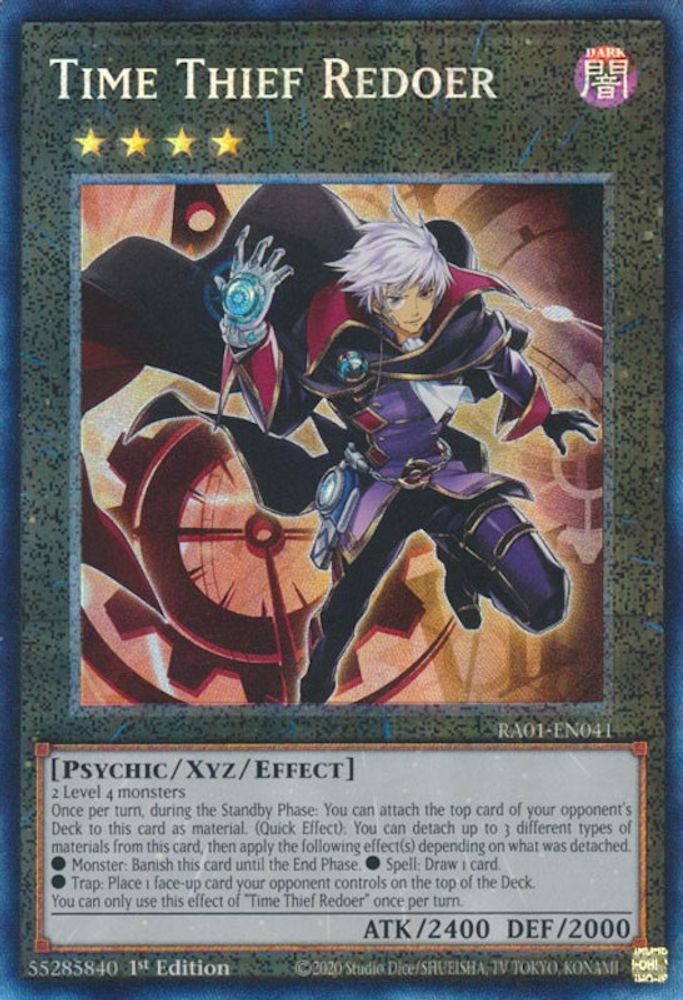 Time Thief Redoer (PCR) (RA01-EN041) - Prismatic Collector's Rare