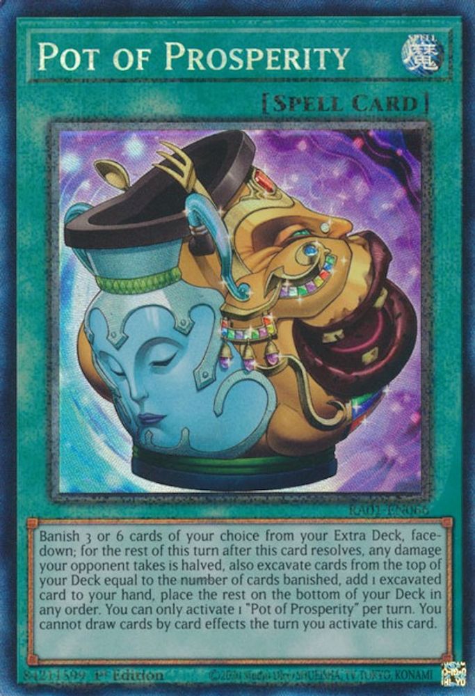 Pot of Prosperity (PCR) (RA01-EN066) - Prismatic Collector's Rare
