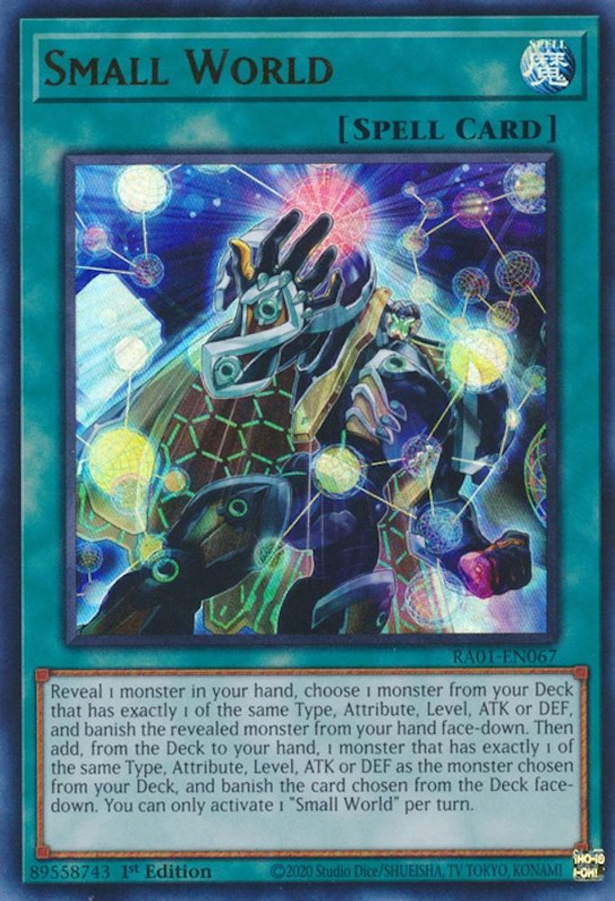 Small World (UR) (RA01-EN067) - Ultra Rare