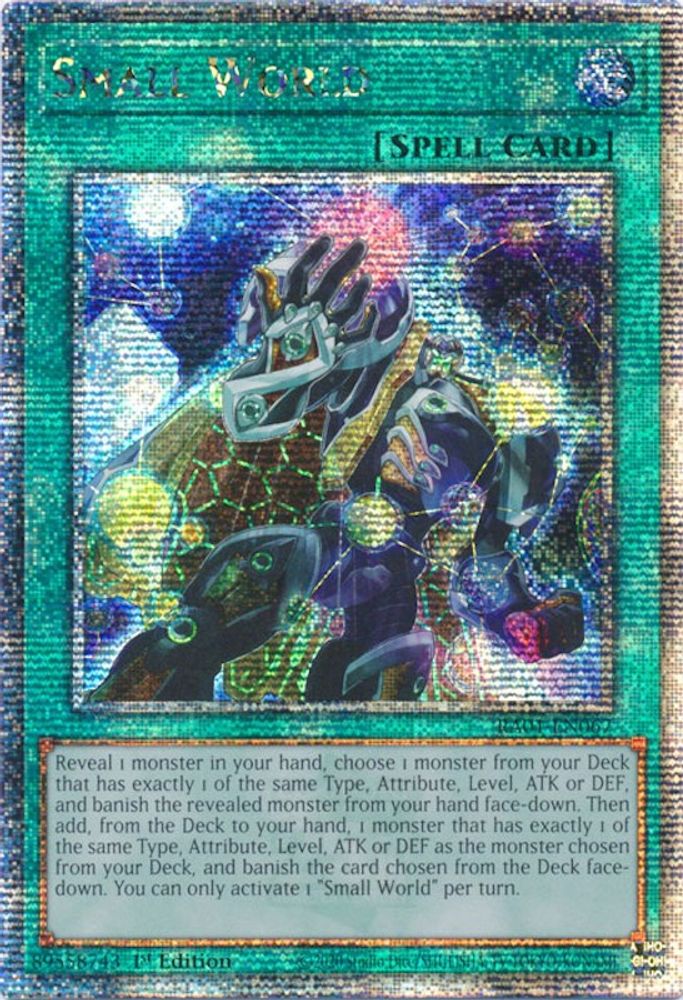 Small World (Quarter Century Secret Rare) (RA01-EN067) - Quarter Century Secret Rare