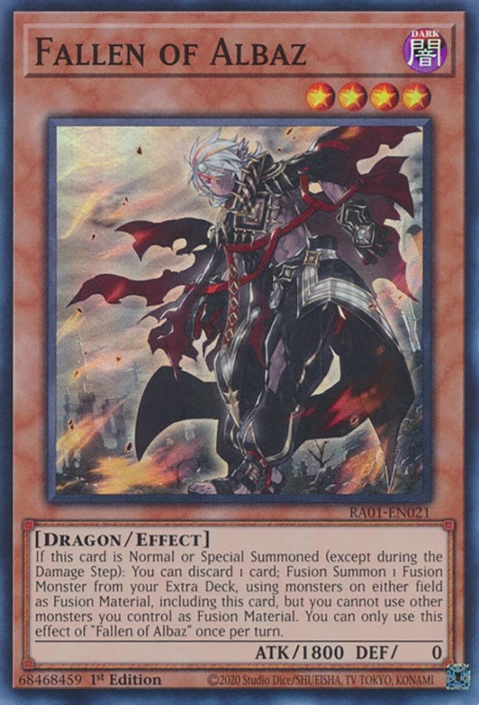 Fallen of Albaz (RA01-EN021) - Super Rare