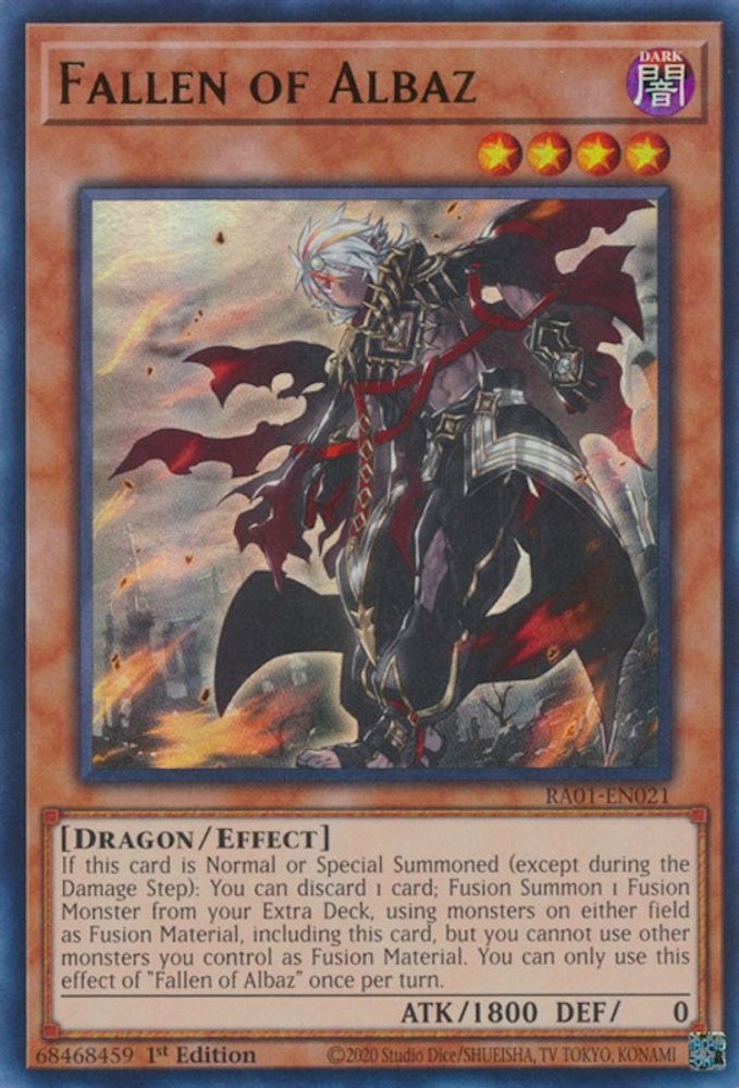 Fallen of Albaz (UR) (RA01-EN021) - Ultra Rare