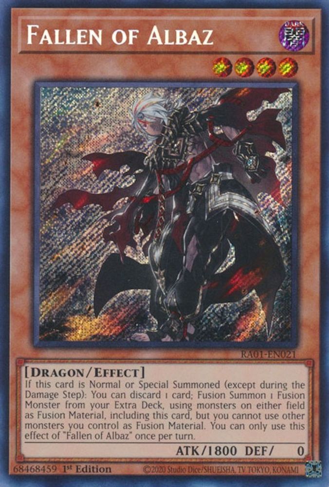 Fallen of Albaz (Secret Rare) (RA01-EN021) - Secret Rare