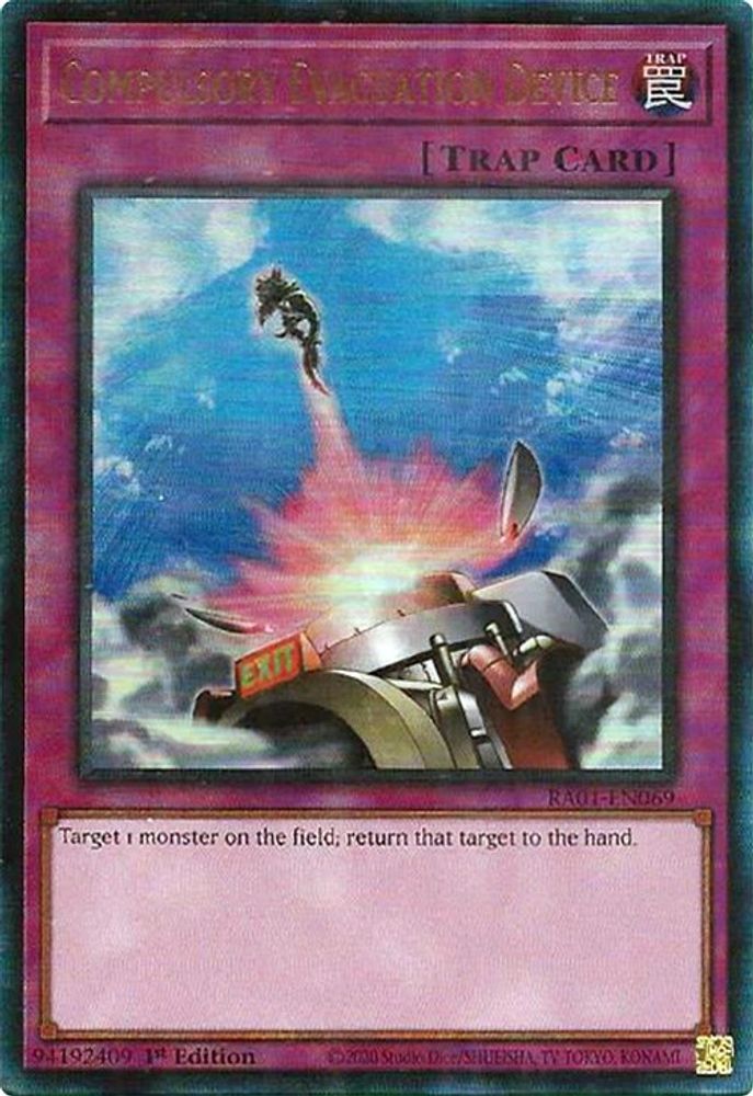 Compulsory Evacuation Device (PUR) (RA01-EN069) - Prismatic Ultimate Rare