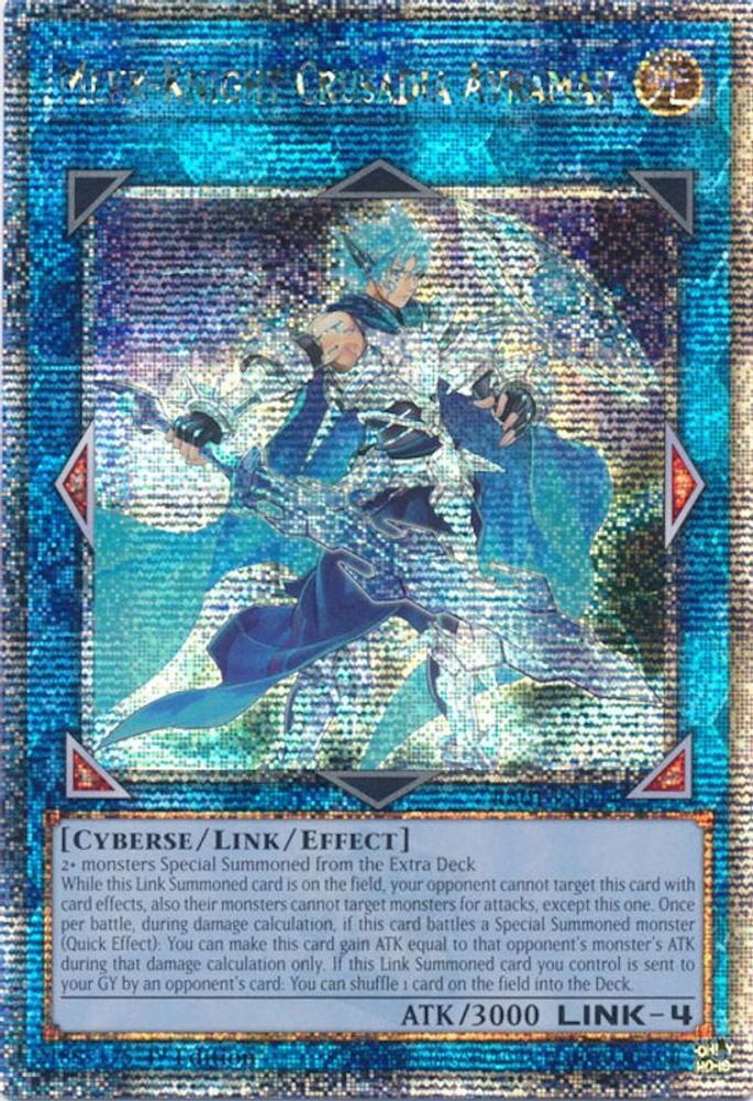 Mekk-Knight Crusadia Avramax [RA01-EN044] Quart de siècle Secret Rare 