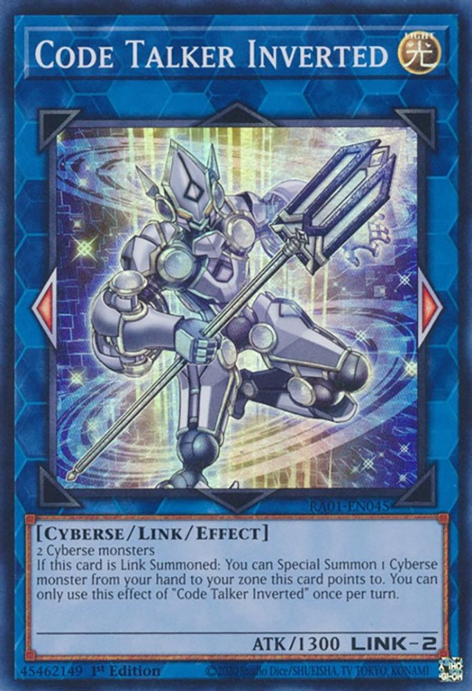 Code Talker Inverted (RA01-EN045) - Super Rare