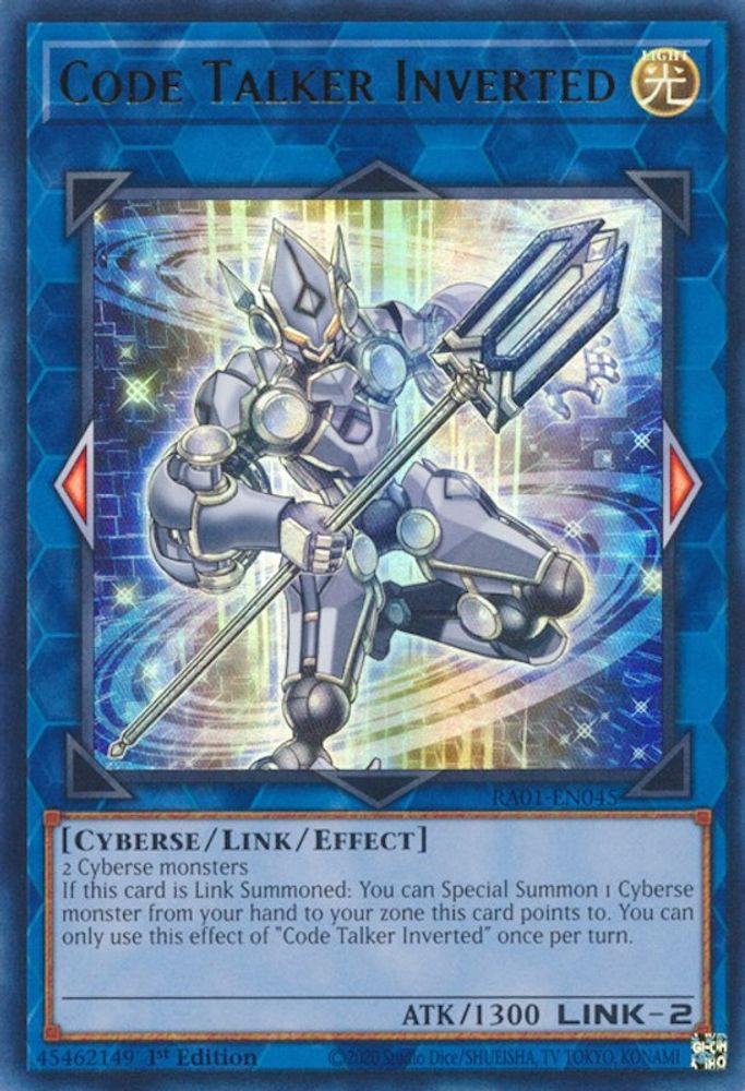 Code Talker Inverted (UR) (RA01-EN045) - Ultra Rare