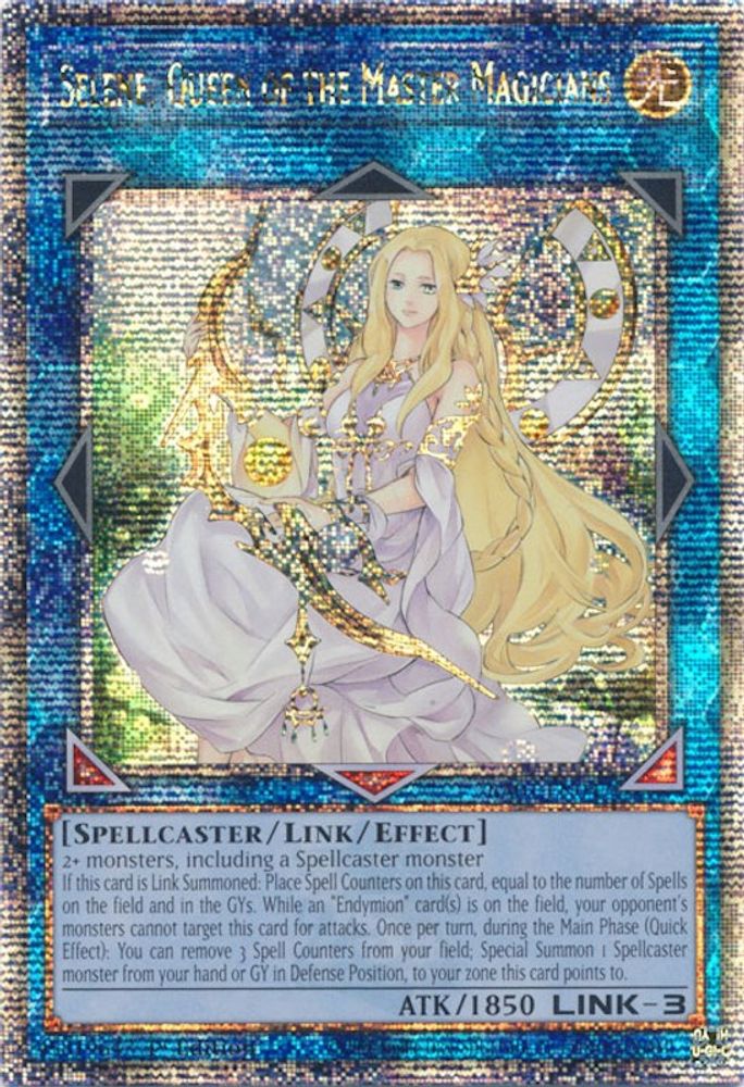 Sélène, reine des maîtres magiciens [RA01-EN047] Quarter Century Secret Rare 
