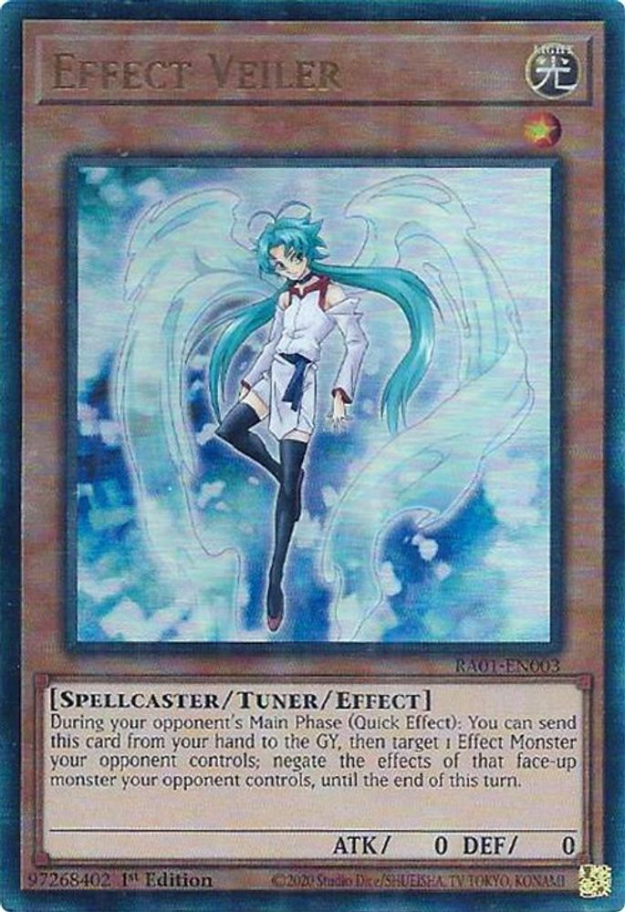 Effect Veiler (PUR) (RA01-EN003) - Prismatic Ultimate Rare