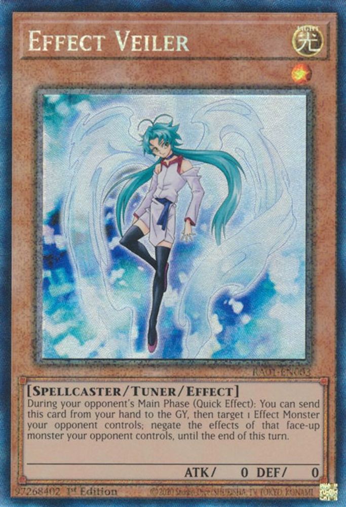Effect Veiler (PCR) (RA01-EN003) - Prismatic Collector's Rare