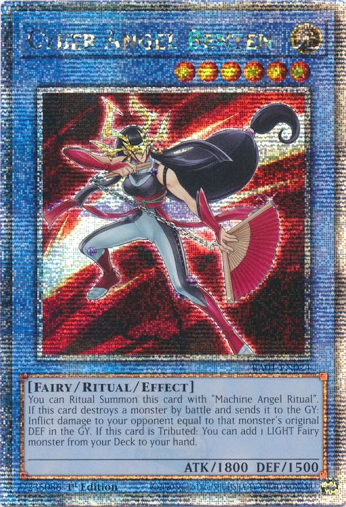 Cyber Angel Benten (Quarter Century Secret Rare) (RA01-EN024) - Quarter Century Secret Rare
