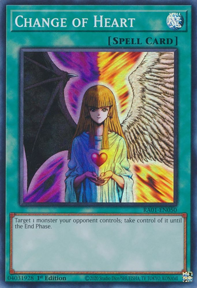 Change of Heart (RA01-EN050) - Super Rare
