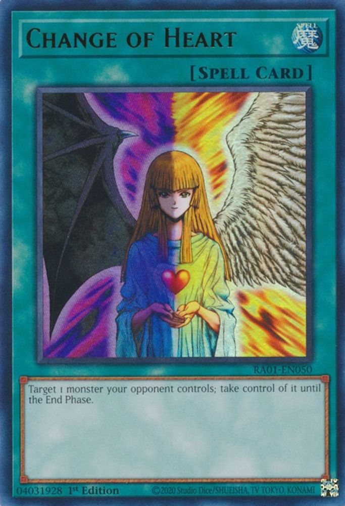 Change of Heart (UR) (RA01-EN050) - Ultra Rare
