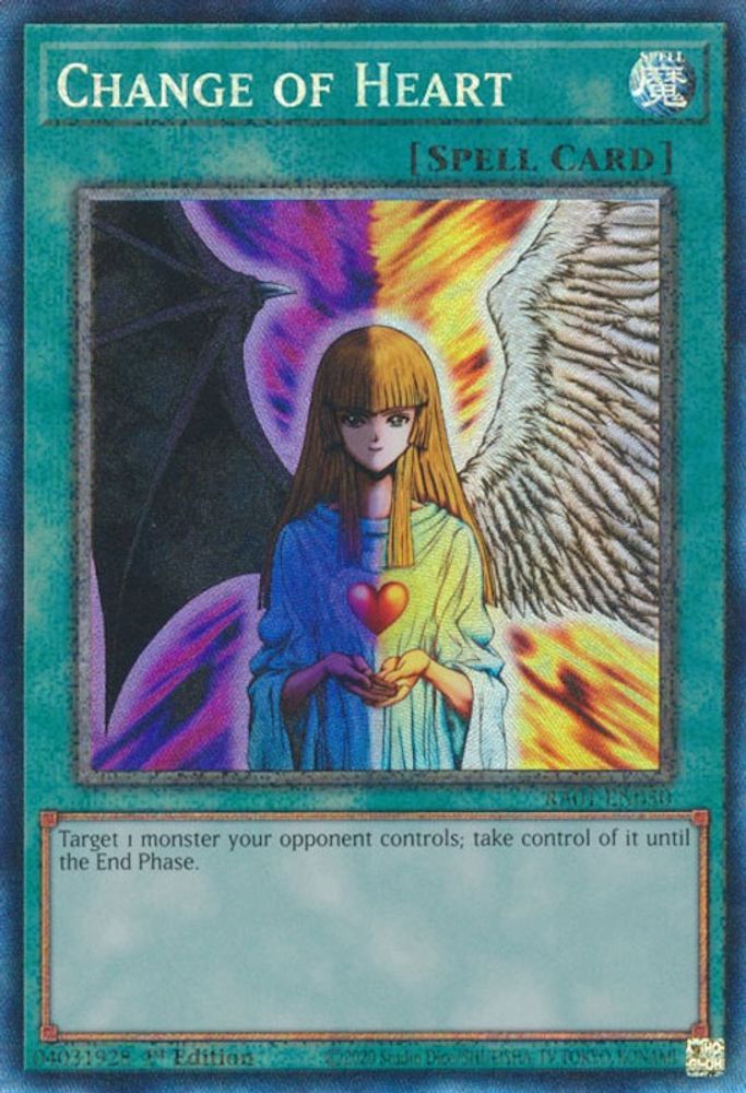 Change of Heart (PCR) (RA01-EN050) - Prismatic Collector's Rare