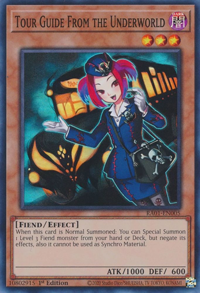 Guide touristique des enfers [RA01-EN005] Super Rare 