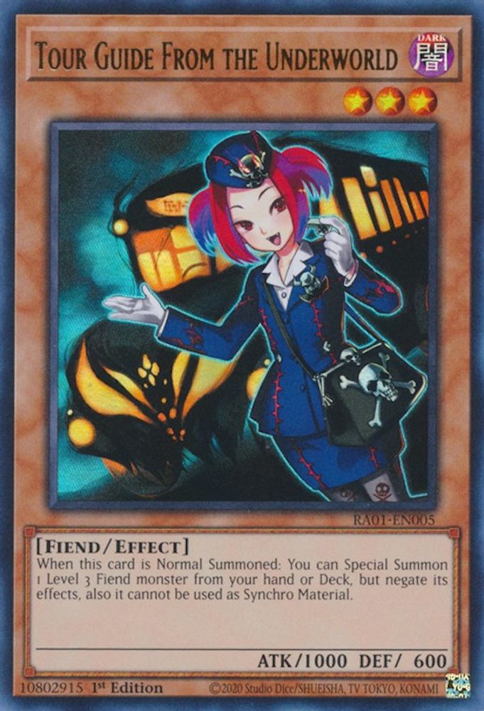 Tour Guide From the Underworld (UR) (RA01-EN005) - Ultra Rare